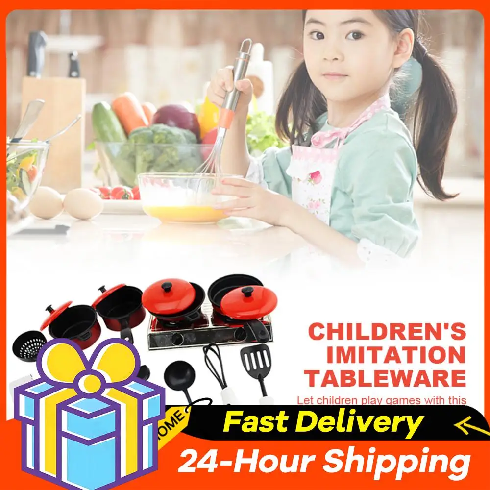 

13pcs Simulation Tableware Creative Chic Fun Play House Toys Safety Non-toxic Hand Eye Coordination Children Interactive Game