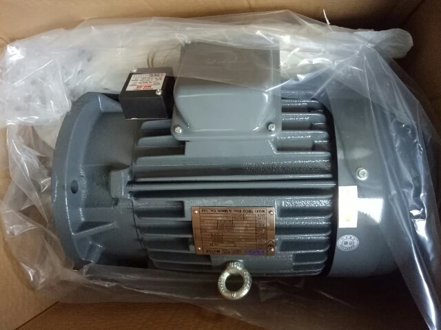 Customized TECO Dongyuan three-phase asynchronous brake motor 0.37KW 0.75KW 1.5KW