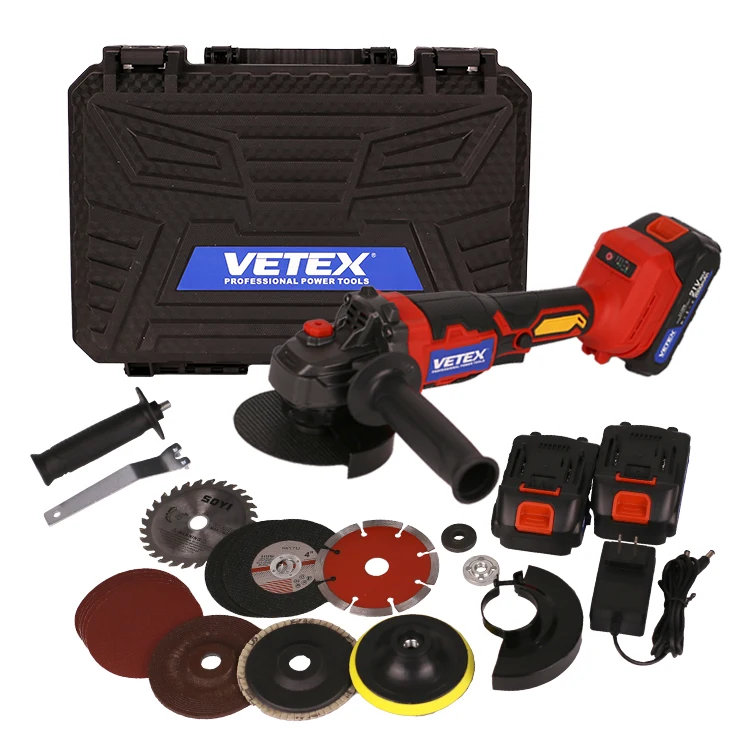 Biblioteca Inteligente Vetex AG-D-3001BL Amoladora angular 21V