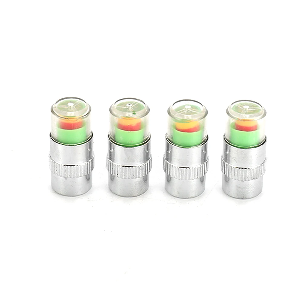 High Quality Indicator Valve W/Sensor Indicator For 32PSI(2.2Bar) Monitor Monitor System Silver Tire Pressur W/ Sensor Indicator