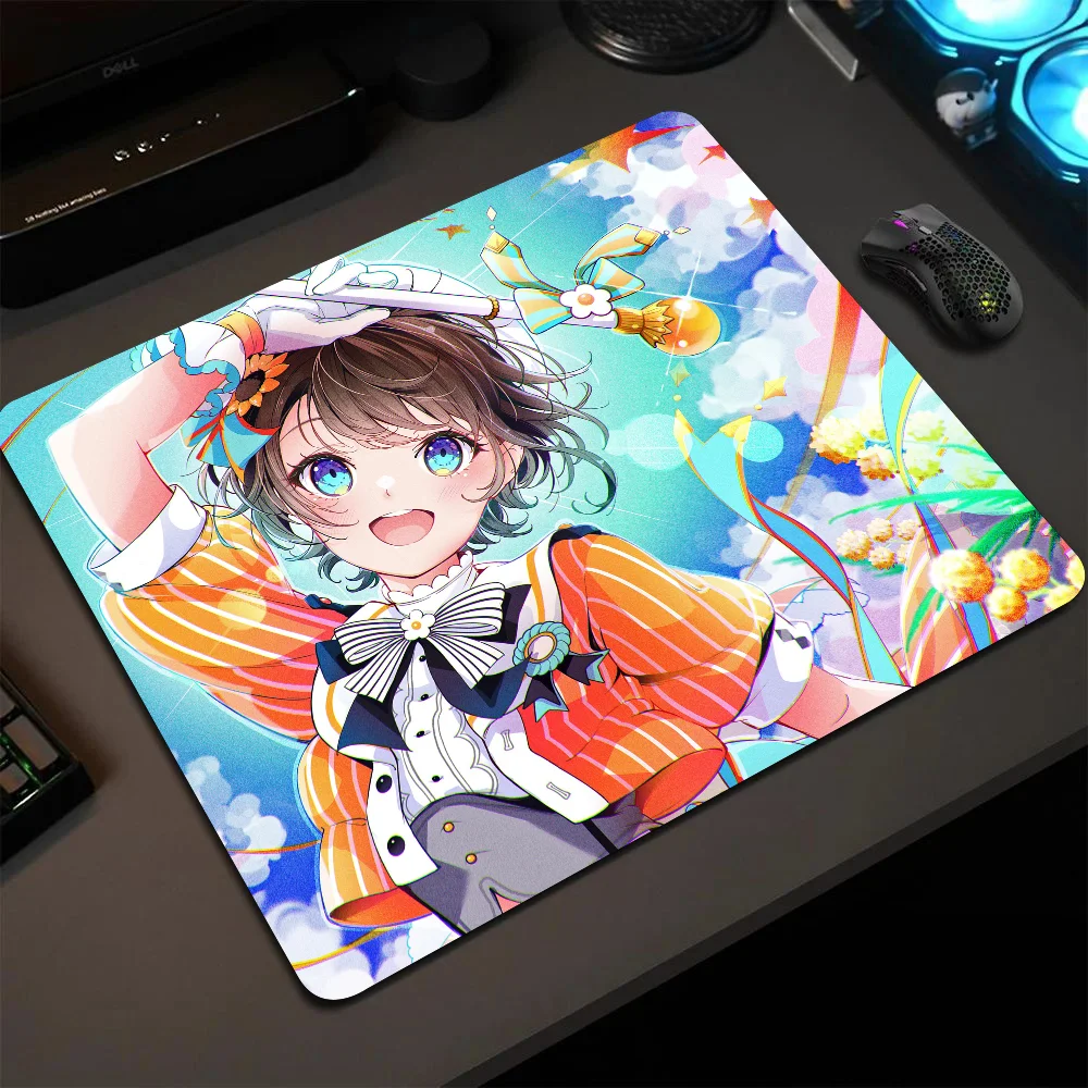 

Subaru Oozora Hololive Girl Anime Mousepad Small LockEdge Mouse Pad For Gamers Computer Desk Pad Anti-slip Rubber