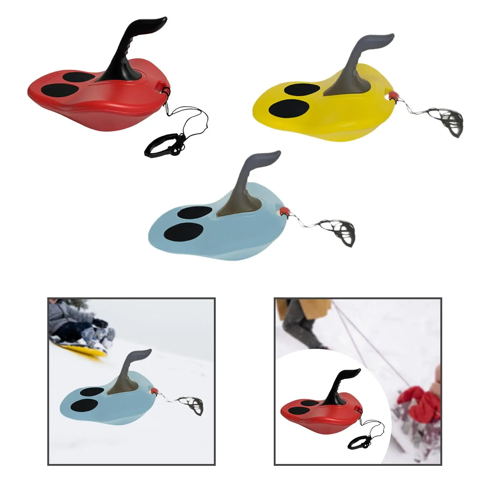 

Снежные санки, травяные сани, зимние игрушки для скоростного спуска на открытом воздухе, универсальные, портативные, простые в использовании, подарок, уникальные лыжные сани, снежные санки для детей