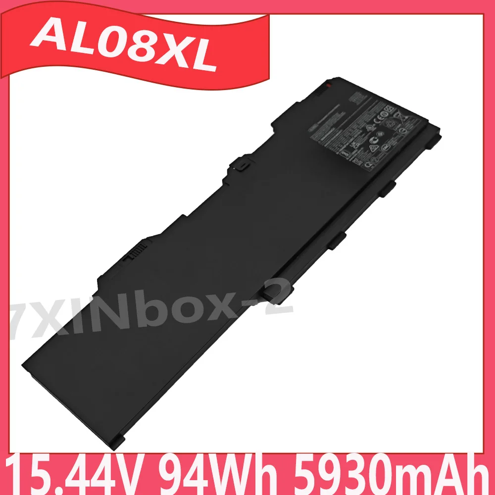 

94Wh AL08XL HSTNN-OB1S AL08094XL 15.44V 5930mAh Laptop Battery For HP ZBook FURY 15 17 G7 Mobile Workstation