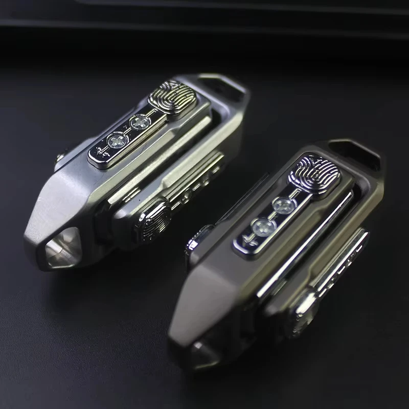 EDC Fidget Slider Push Fidget Toy Tarjeta de empuje magnética Empujando huevos Placa de clic Descompresión Adultos Estrés Aleación de metal