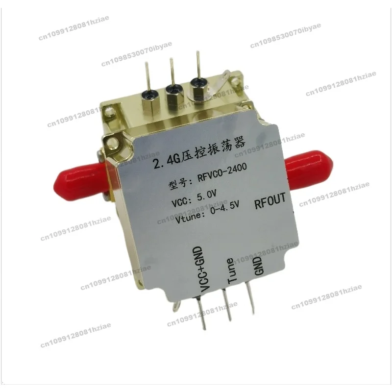 

Voltage Controlled Oscillator 2.4G RF, Microwave, Module for VCO Sweep Signal Source, Voltage Controlled Signal Source