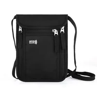 Homefish RFID Blocking Passport Wallet Family Travel Document Organizer Neck Strap Passport Holder Travel Storage Pouch – view 1