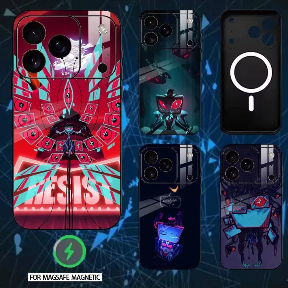 

Hotel H-HazbinS Vox Trust Us Phone Case For iPhone 17/16/15/14/13/12/Plus/Pro/Max for Magnetic Wireless Charging