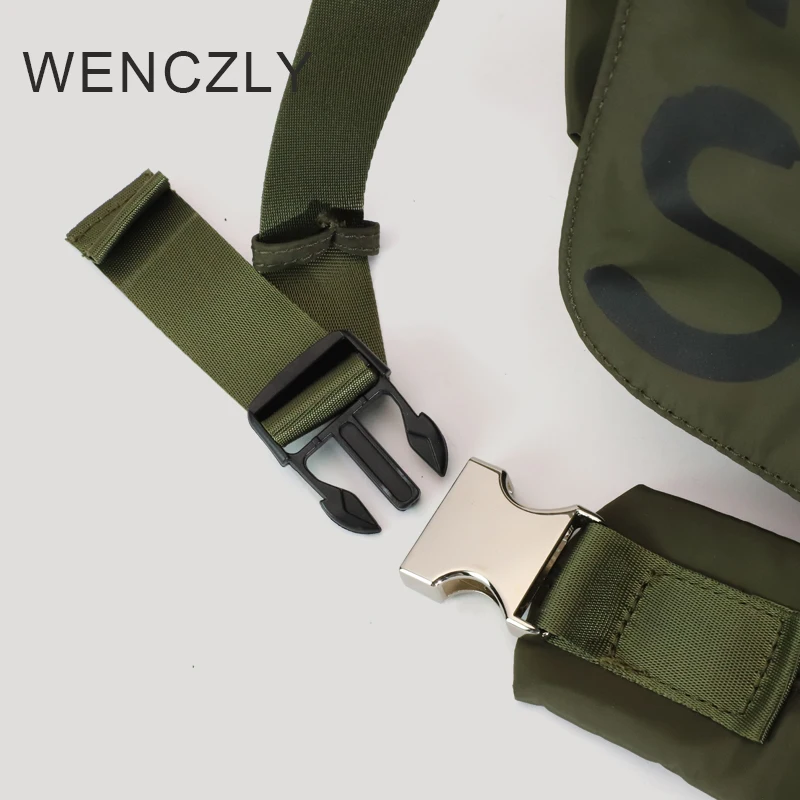 WENCZLY Messenger Bag For Women Luxury Designer Purse Oxford Cloth Material Letter Decoration 2023 New Crossbody Shoulder Bags