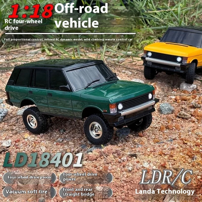 Landa Technology RC télécommande voiture tout-terrain LD184014WD modèle d'escalade professionnel pour adulte véhicule jouet