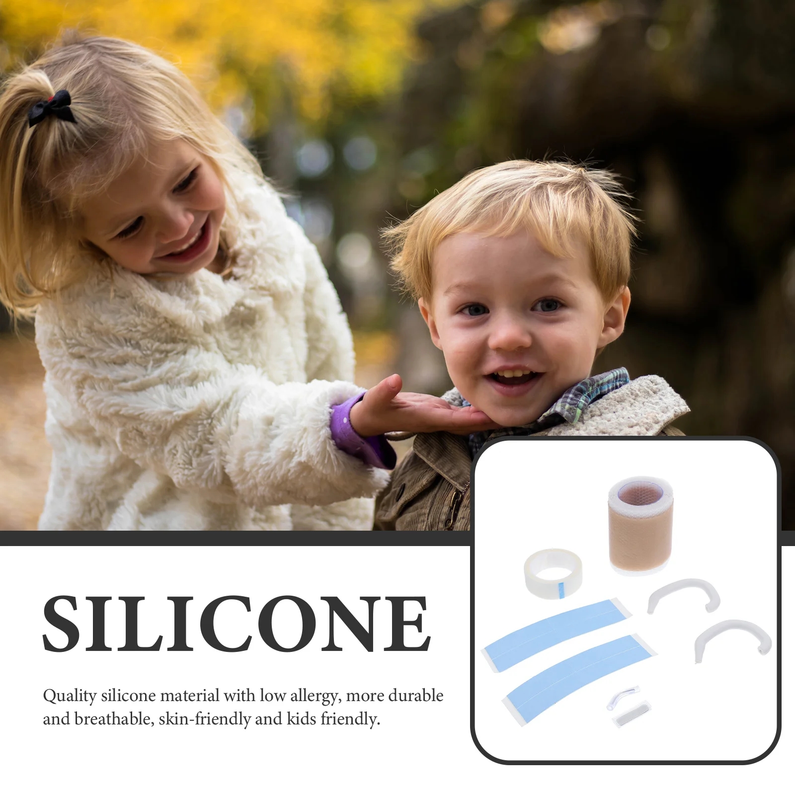 

Silicone Baby Ear Corrector Newborn Ear Shaping Patch Reusable Auricle Correction Sticker Gentle Ear Support Tape