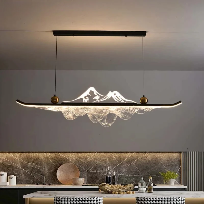 

Modern LED Pendant Light Minimalist Design for Kitchen Dining Table Living Room Indoor Home Decor Ceiling Lamp