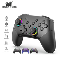 DATA FROG Wireless Controller For Nintendo Switch OLED/Lite Console Pro Gamepad with 1000Mah Battery Programmable Turbo Function