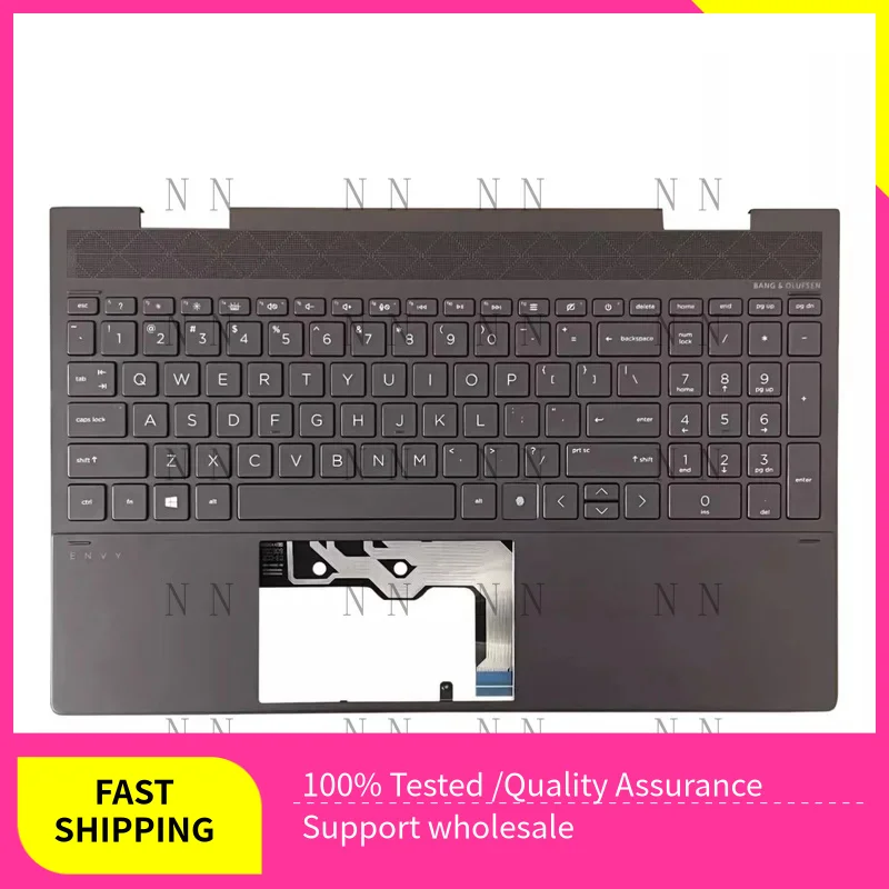 

YUZG New For HP ENVY X360 15-EE 15-ED 15M-EE Palmrest Top Case with Backlit Keyboard