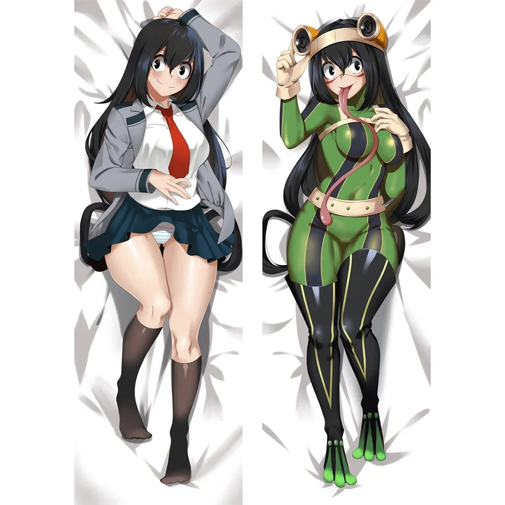 60x180cm Anime Hugging Body Throw Pillow Cover Comfortable Pillowcases Soft Case for Home Sofa