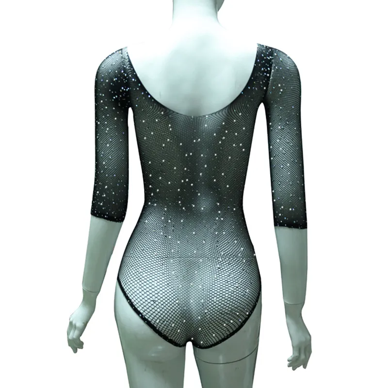 Fetish Hot Sexy Lingerie Porn Mesh Body Stocking For Women Transparent Sexiest Fishnets Bodysuit Erotic Costumes Lenceria Mujer