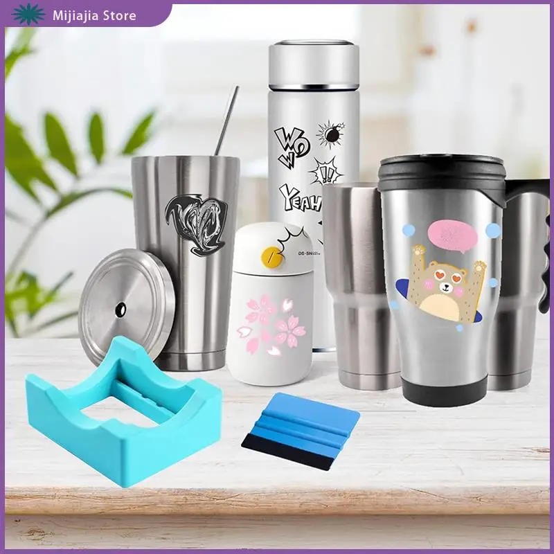 

Cup Cradle Accessory Part For Crafting Supplies For Applying Vinyl Decals Anti-Skidding Supports Tumbler Cradle For Epoxy