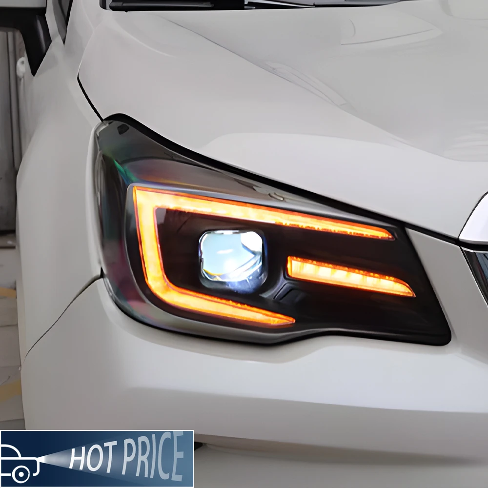 

For Subaru Forester 2013-2016 Auto Headlights Assembly Upgrade New Style Plug and Play LED Projector Lens Car Tools Accessories