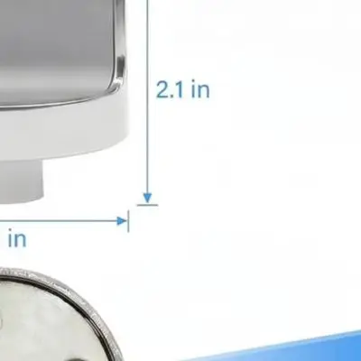 Replacement Knob W10594481 Stainless Steel for Gas For Range Burner Control for Switch D Shaft Fit 0.18 inch Diameter