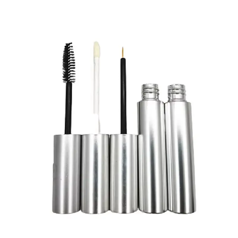 

25pcs100pcs Lipgloss Tubes Frost Silver Eyelash Cream Eyeliner Bottle Mascara Wand Tube 10ml Lip Gloss Liquid Lipstick Container