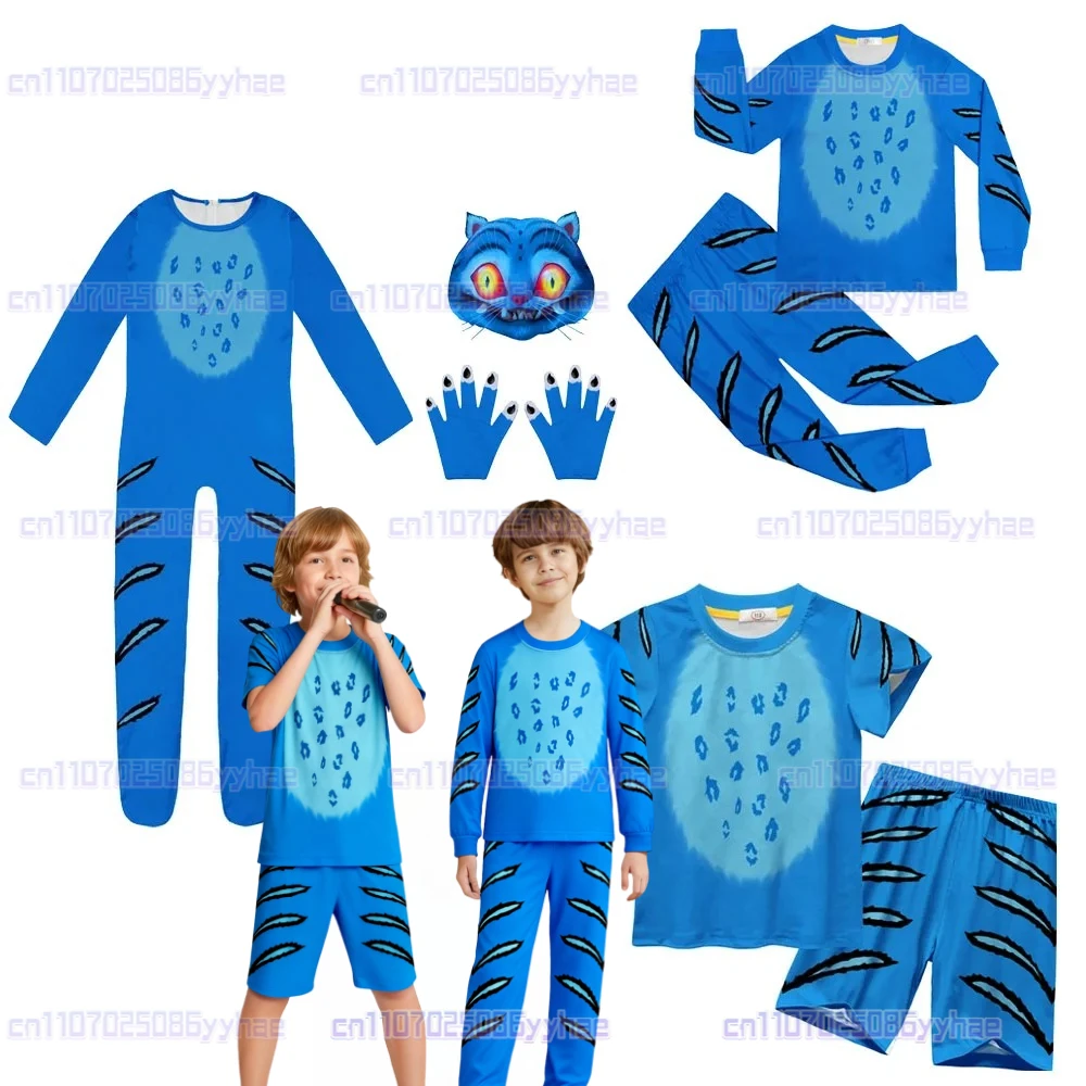 

Kpop Охотники Демонов Тигр Косплей Костюм Kpop Тигр Дети Хэллоуин Праздничные Вечерние Костюмы