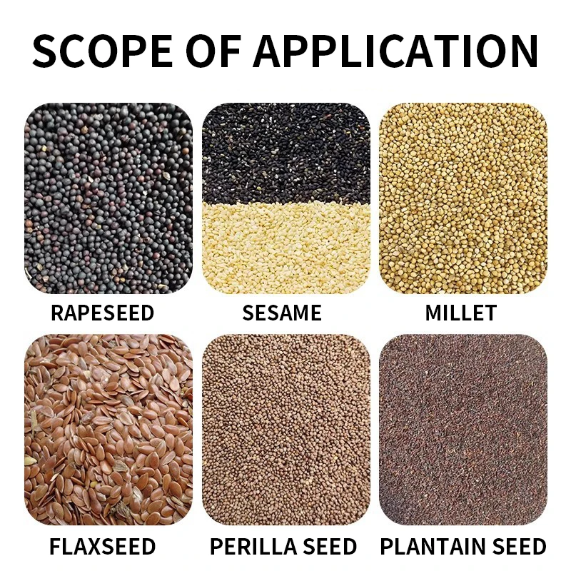Vibration Screening Machine for Rapeseed Sesame Industrial Grain Sorting Machine Seed Screening Machine Customized