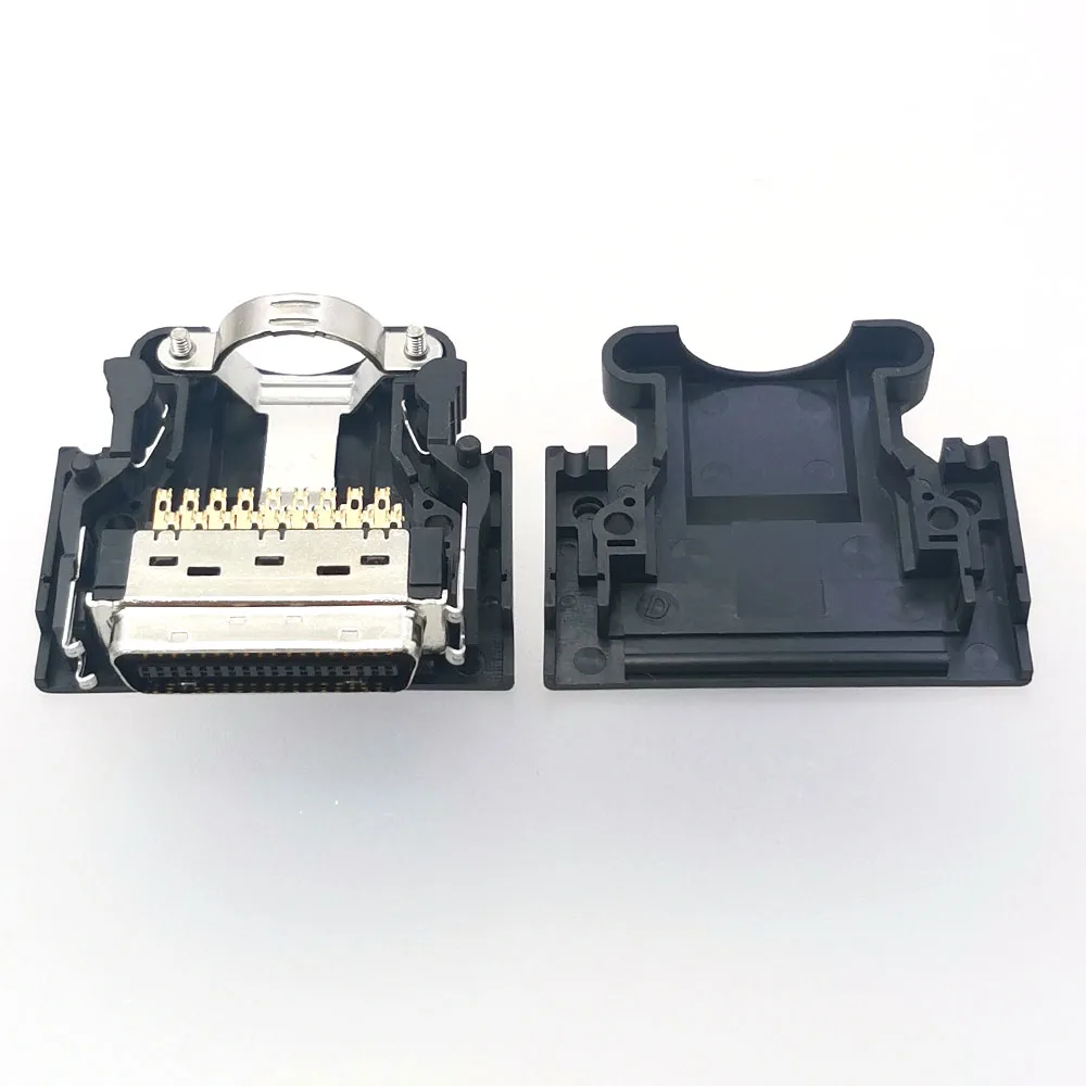 스냅 타입 서보 커넥터, MDR 14 20 26 36 50 핀 수 플러그, 파나소닉 야스카와 미쓰비시 서보 모터 구동 제어 커넥터