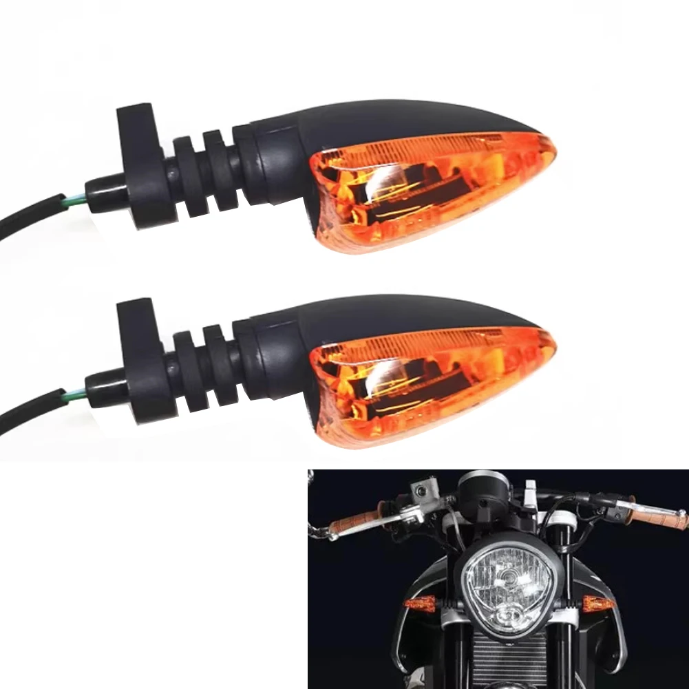 

Motorcycle LED Turn Signal Indicator Light Tracer Blinker Front or Rear For FB Mondial HPS 125 300