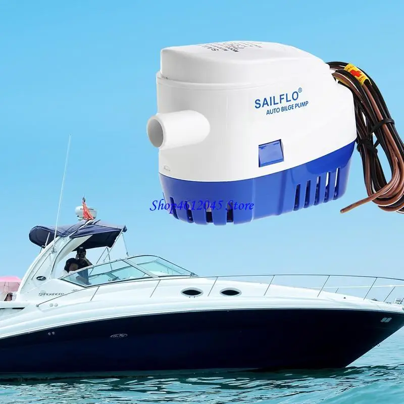 

L69A 1100GPH 12V BOAT MARINE AUTOMATIC AUTOMATIC TOUT -TUP -CLIGE Auto Water Switch