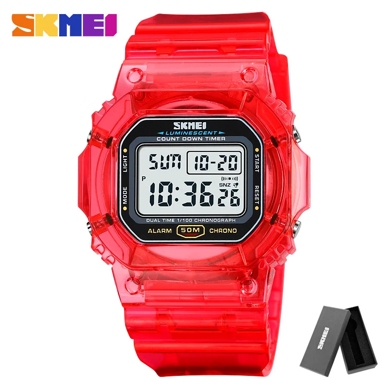 Men's Multifunctional Digital Watch with Back Light Display