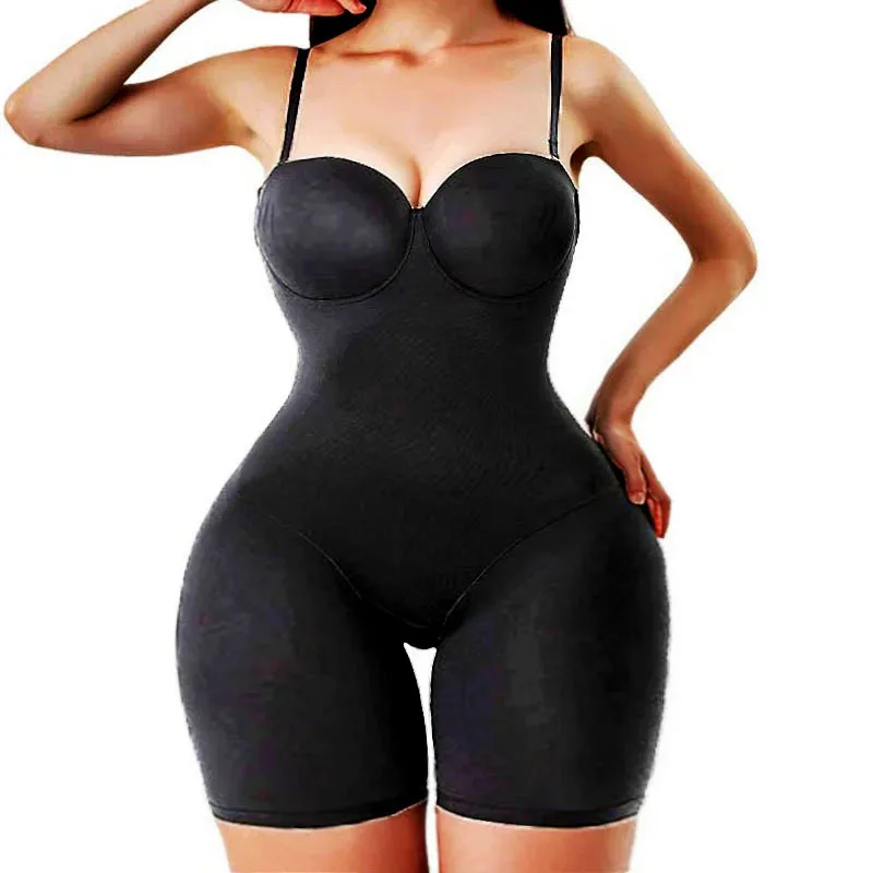 

AfruliA Fajas Colombian Girdle Full Body Shaper Build in Bra Bodysuits Shapewear Dress Tummy Control Panties Sexy Underwear Belt