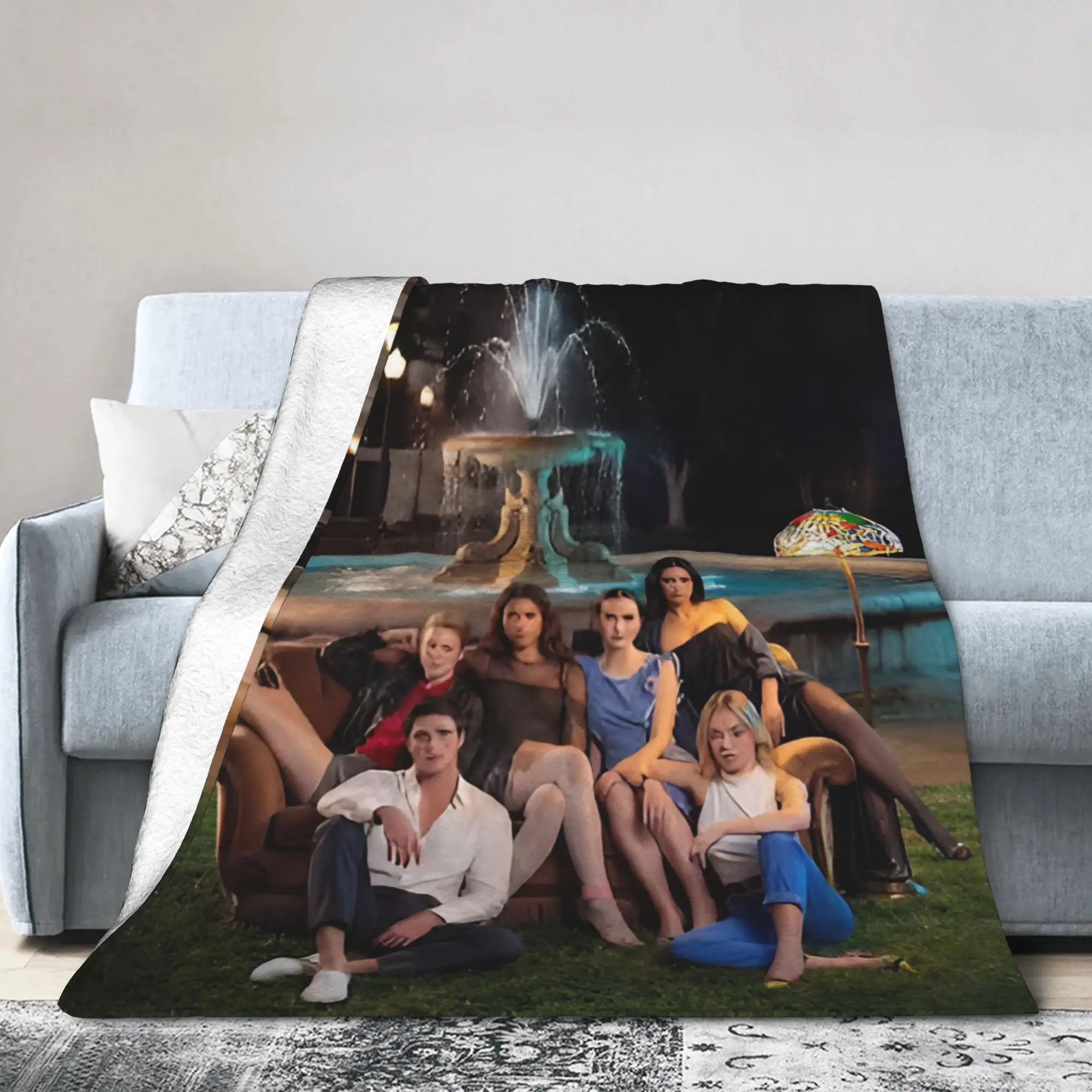 Couverture en polaire ultra-douce Euphorias Season 3, couverture décorative, couvre-lit, cadeaux mignons