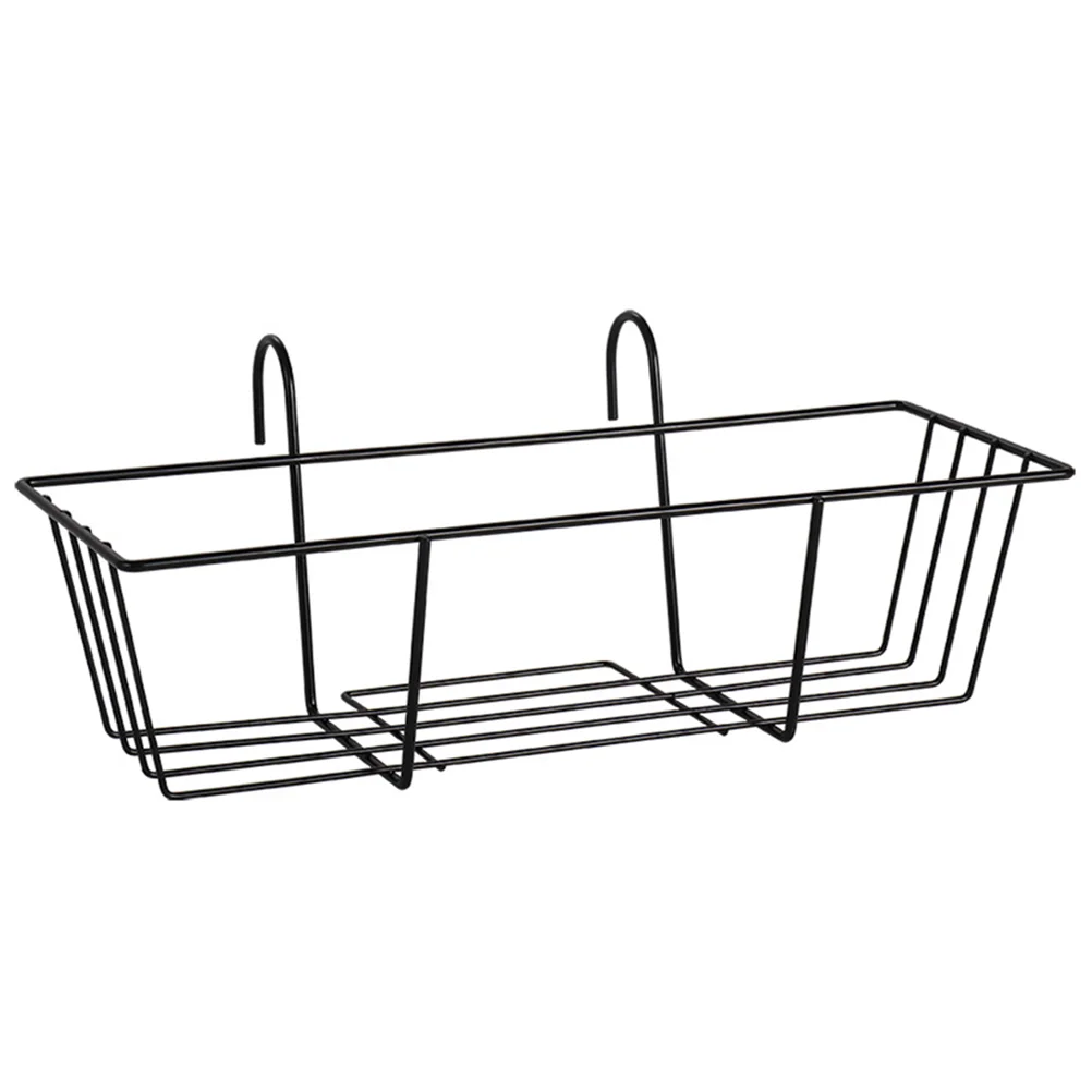 Hanging Flower Rack Iron Planter Supporting Shelf Vase Storage Flowerpot Stand Holder