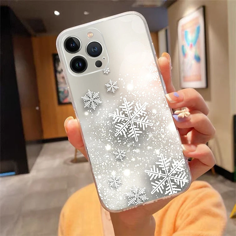 

Phone Case For iphone 17 Air 17 16 Pro Max 15 14 13 Pro Max 15 16 Pro 15Plus Snow Winter