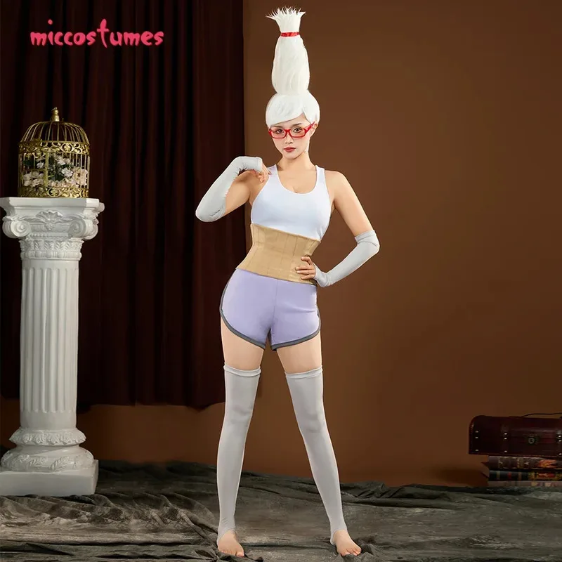 

25COSMiccostumes женский аниме Seiko косплей костюм жилет и пояс с шортами маска для глаз