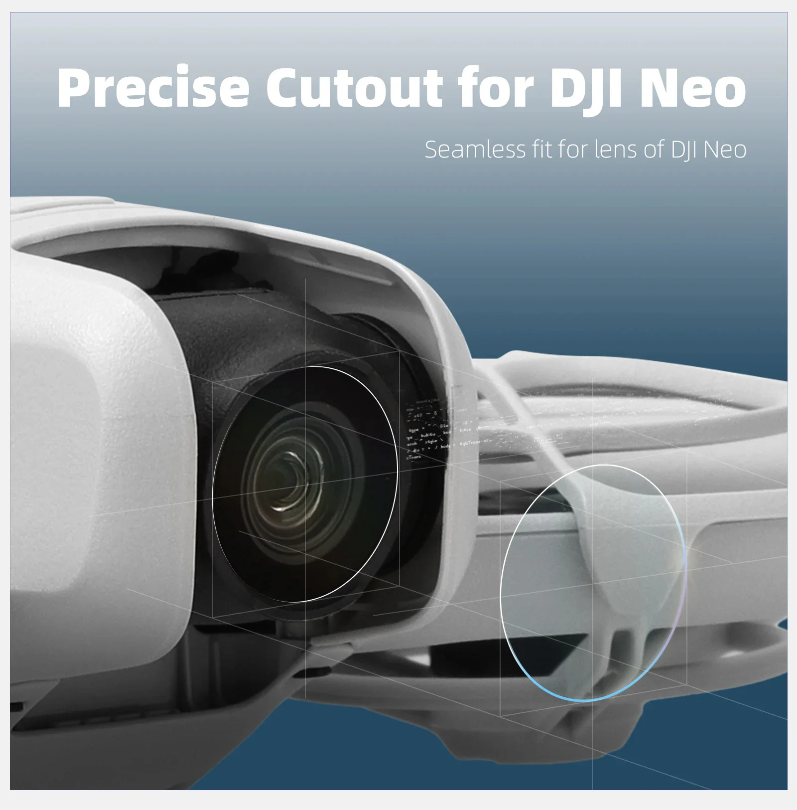 9HD Tempered Glass Film For DJI Neo Dust Anti-Scratch Lens Protector Camera Protective Film For DJI Neo Accessories