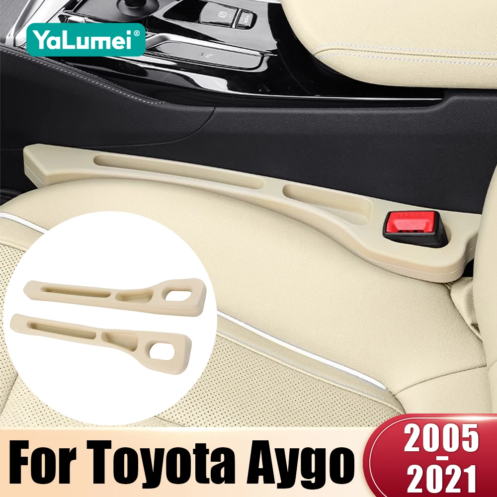 

For Toyota Aygo 2005-2007 2008 2009 2010 2011 2012 2013 2014 2015 2017 2020 2021 Car Seat Leak Proof Strips Side Seam Storage