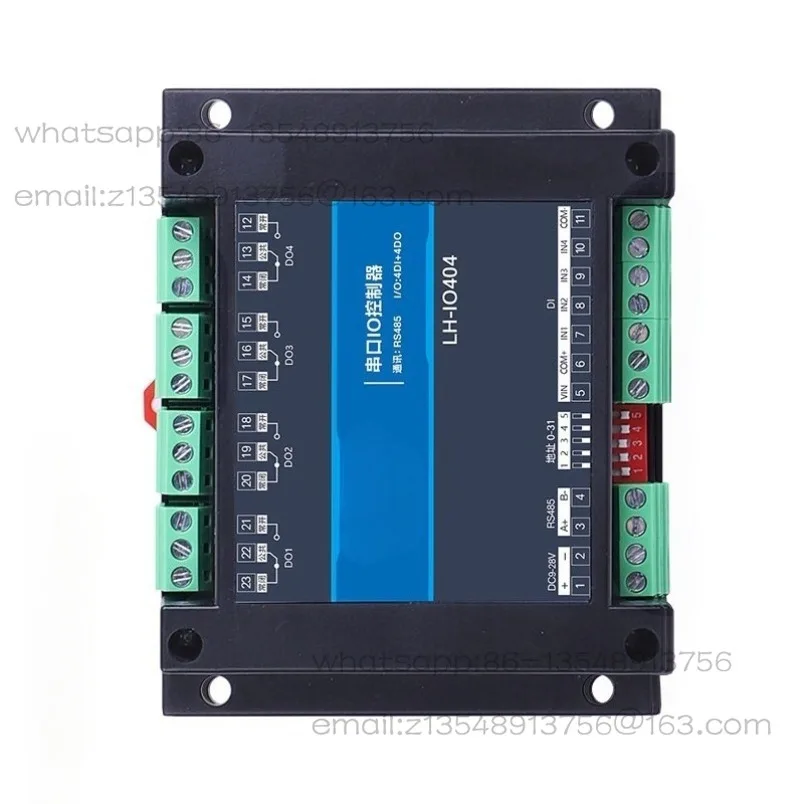 485 Serial Relay Output Input IO Control Module Switch Acquisition Optocoupler Modbus Industrial 232 Spot
