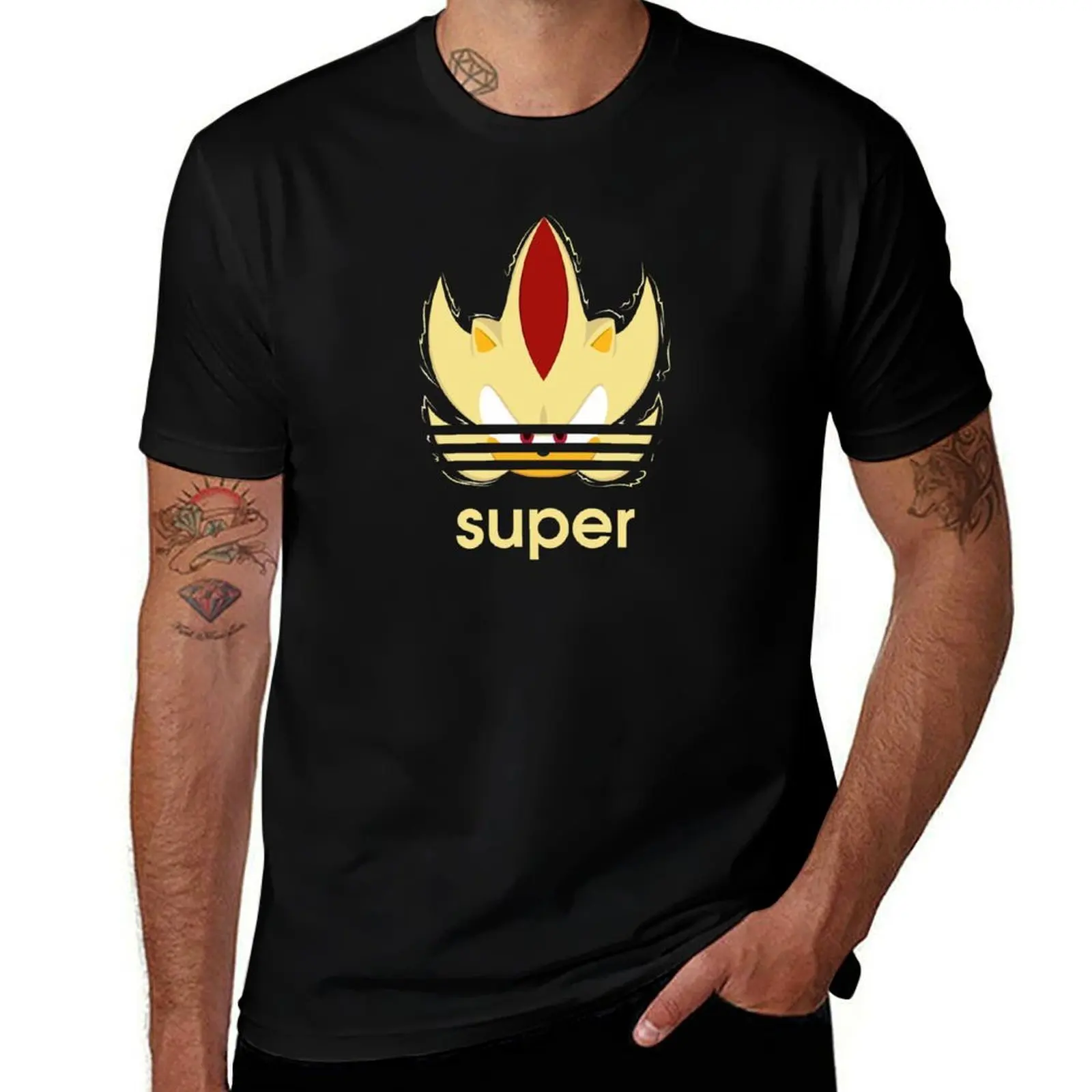 

Super Shadow (Super) - Classic Fitness Spoof T-Shirt cute tops funny gifts rapper graphic tees mens fashion