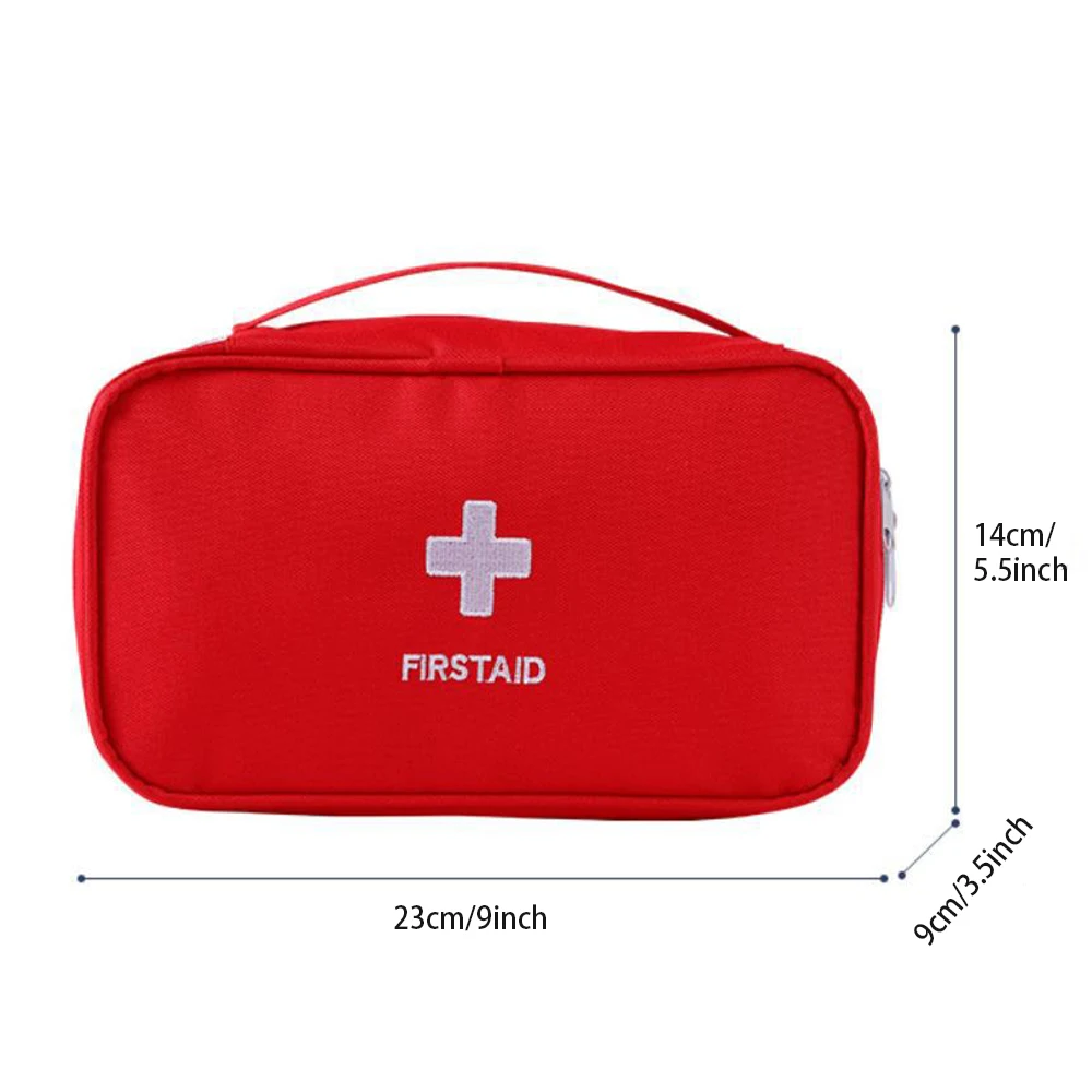 First Aid Kit Portable Emergency BagsTravel Capacity Survival Kit Organizer Handbag Outdoor Medical Box Car Medical Package Pill