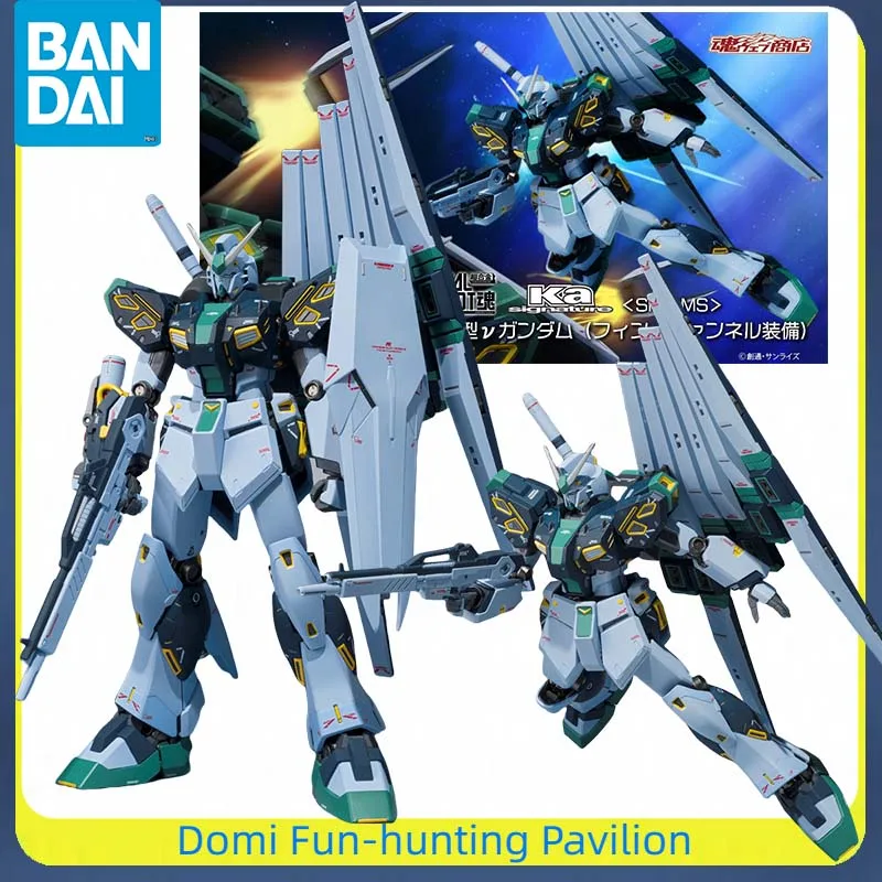 

Bandai Original METAL ROBOT Ka Signature Anime Figure RX-94 V GUNDAM MASS-PRODUCTION TYPE Joint Movable Model Finished Toys Gift