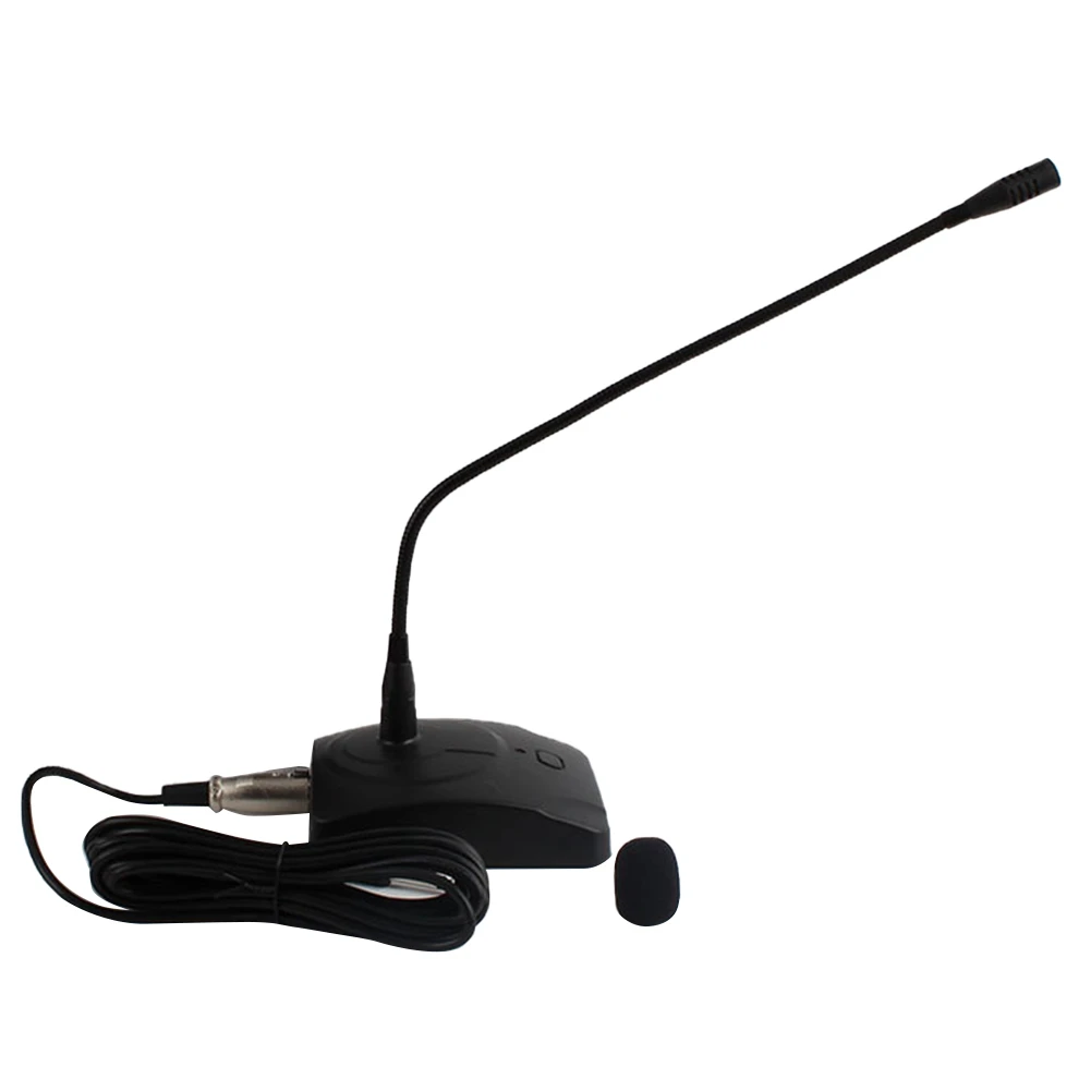 B34B-Wired Conference Gooseneck Microphone Desktop Condenser Microphone Speech Condenser Microphone Broadcasting