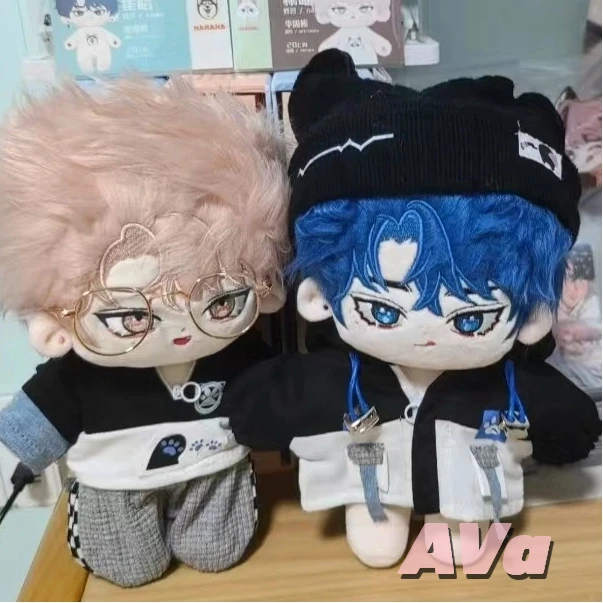 

20cm BL Manwha Anime Figures Lee Joobin Choi Ilkyun Cosplay Dress Up Cotton Doll Clothes Kawaii Plush Doll Toys Kids Gift Xmas