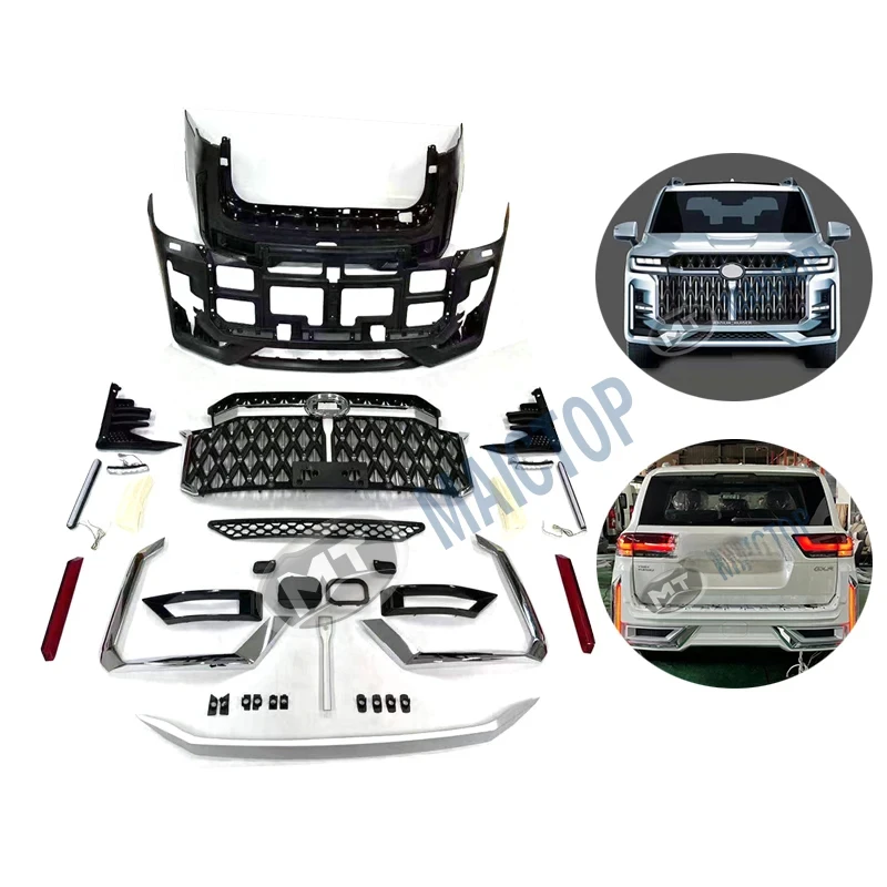 

Maictop Car Accessories Conversion Upgrade Bumper Grill Body Kit for Lancruiser Lc 300 Series Lc300 FJ300 2022 2023