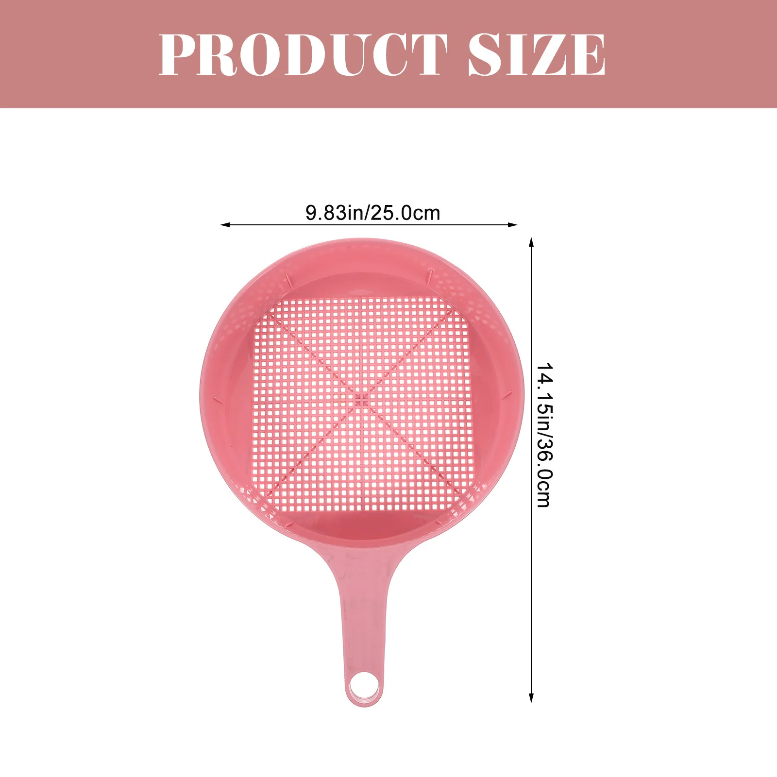 3pcs Plastic Soil Sieve Mesh Garden Tool For Filtering Rocks Compost Sifting Lightweight Durable Gardening Accessories