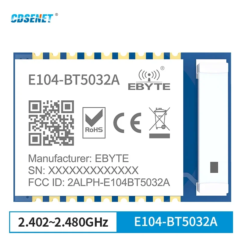 

nRF52832 BLE5.0 UART 2.4GHz Serial Port to Blue-tooth Module CDSENET E104-BT5032A IBeacon Ceramic Antenna Wireless Transceiver