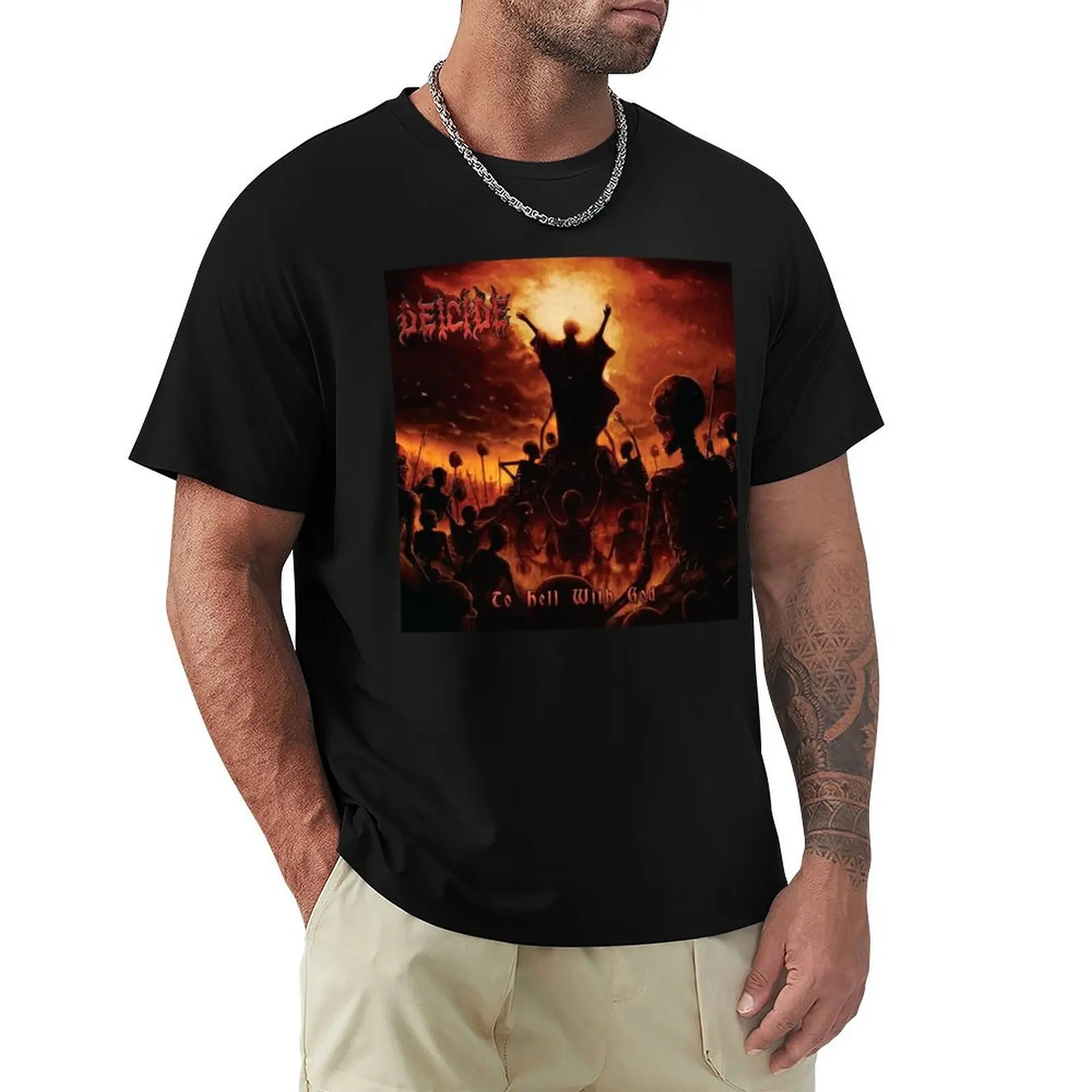 next deicide - best logo T-Shirt Sports Casual Breathable Tee Shirt