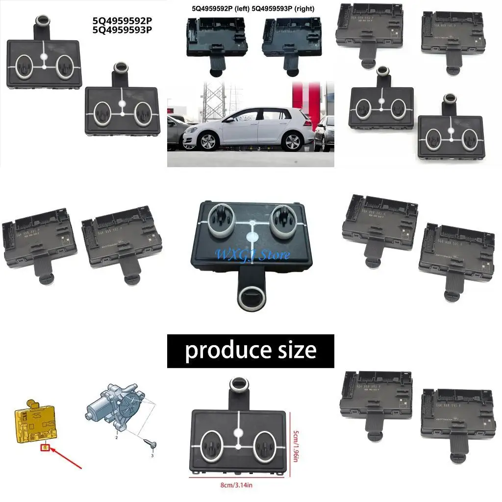 

37JE 5Q4959592P 5Q4959593P Folding Mirror Module With Integrated Control Functionality