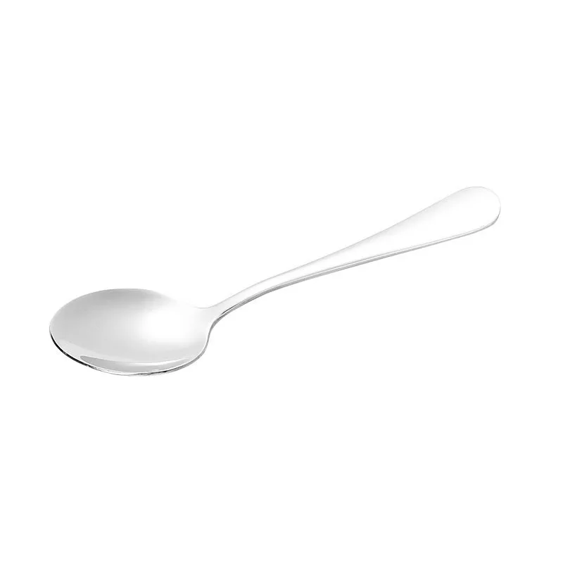 13cm Stainless Steel Pointed Spoon Kitchen Utensils Set Hotel Coffee Spoon Family Dining Pointed Spoon Stirring Spoon C2