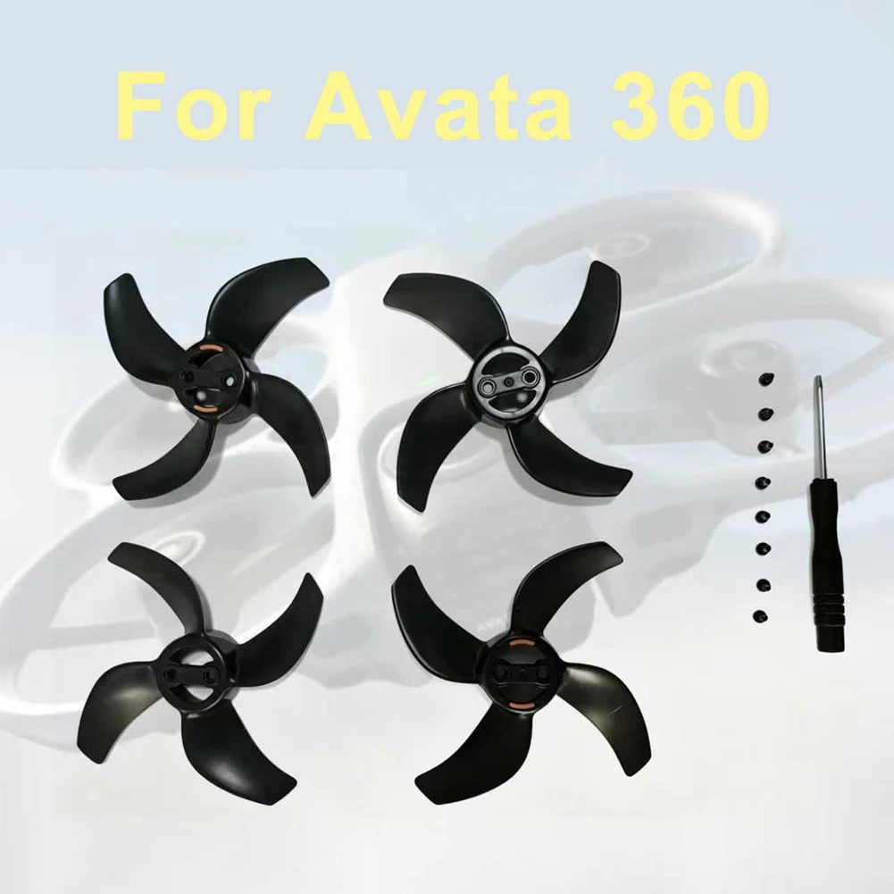 Set of 4 PC Propellers Designed for DJI AVATA 360 To Support Stable Hovering Responsive Steering and Efficient Power Transfer