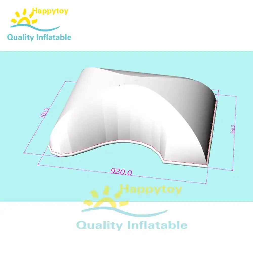 Grande barraca transparente da piscina da abóbada do ar da piscina inflável da lona do PVC